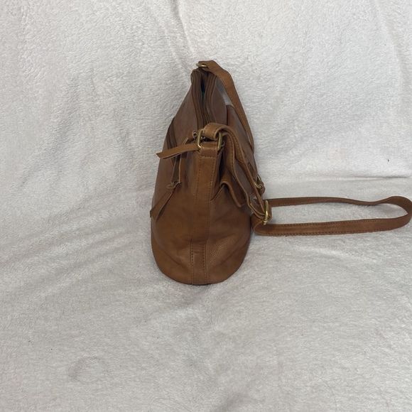 Great American leather works cross body bag - Picture 4 of 12